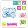 MAM Perfect Baby Dummy/ Soother/ Pacifier 0+ months - Green, Blue or Pink