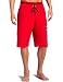 Diesel Men's Hollow Long Board Shorts, Red/Multicolor Logo, Medium