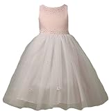 New Satin & Tulle Ballerina Flower Girl Pageant Dress (Assorted Soft Colors) 2 to 12 Girls