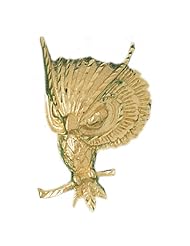 CleverEves 14K Gold Pendant Owl Style 9.3 - Gram(s)