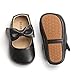 Felix & Flora Infant Toddler Baby Moccasins Soft Sole Bowknot Baby Walking Shoes Mary Jane Dress ShoesÂ£Â¨12-18 Months Infant,Black