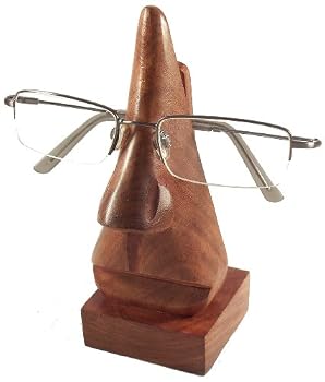 Handmade Wood Eyeglass Holder - Unique Gift - Fair Trade