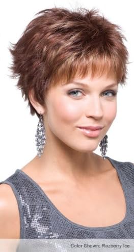 LIZZY Wig #2347 by Rene of Paris plus a FREE Revlon Wig Lift Comb! (Color Selected: AUBURN SUGAR)