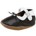Robeez Infant/Toddler Classic Mary Jane Bow Soft Sole Crib Shoe