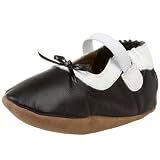 umi Infant/Toddler Pea Pod Crib Shoe,Cream/Chocolate,17 EU (US Infant 2.5-3 M)
