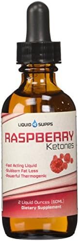 Raspberry Ketones - Fast Absorbing Liquid Raspberry Ketones - 100% Natural Weight Loss Supplement - 60 Servings, 250 Mg, 1 Dropper Per Serving of 250mg Raspberry Ketones by Liquid Supps