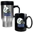 NFL Indianapolis Colts Travel Mug & Ceramic Mug Set - Helmet Logo