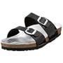 Birkenstock Women's Sydney Sandal,Black Patent,37 M EU
