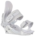 Union Force Snowboard Bindings White