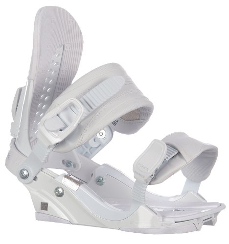 Union Force Snowboard Bindings White