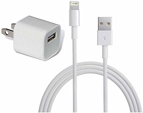 OEM Original Lightning to White USB Travel Cell Phone Wall Charger Adapter With 8-pin Lightning Cable For iPad/ iPhone 5/ 5C/ 5S/ 6/ 6s/ iPod Touch