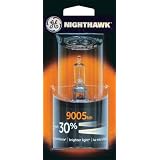 GE 9005NH BP Nighthawk Headlight Bulb (High-Beam), Pack of 1 by GE