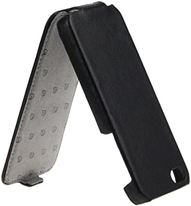 Nexxone Vertical Slim Flip Leather Case for Iphone 5 5s -Black