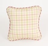 Gracie Small Plaid Pillow by Glenna Jean
