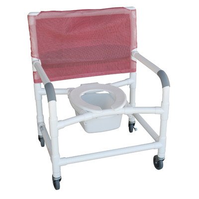 mesh shower chair with wheels