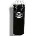 BAY� RIESEN GROSSER "130 x 40 cm" Sandsack Boxsack mit Stahlkette, schwarz