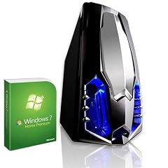 KCS 184303 - PC AMD FX 4100 (4x 3600 MHz) Bulldozer-Architektur | 4GB DDR3-1333 | 500 GB SATA | ATI Radeon HD6570 1024MB, HDMI + DVI (DirectX11+Bluray3D) | ASUS M5A78L LE | DVD-RW | 6-Kanal-Sound | LAN | Cardreader | 420W | Raidmax Geh�use | Microsoft Windows 7 Home Premium 64-Bit