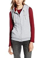 Cross Jeans Chaleco (Gris Jaspeado)