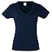 Fruit Of The Loom Ladies Lady-Fit Valueweight V-Neck Short Sleeve T-Shirt