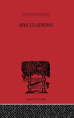 Speculations: Essays on Humanism and the Philosophy of Art (International Library of Philosophy)