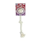 WHITE ROPE 3-KNOT TUG / SMALL / 130G