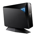 Asus BW-12D1S-U externer Blu-Ray Brenner (12x BD-R, 16x DVD�R, 8x DVD�R DL, 5x DVD-RAM, USB 3.0) inkl. Cyberlink PowerDVD 10 3D & Power2Go, Schwarz
