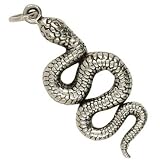 Snake - Pendant Necklace Sterling Silver