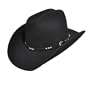 Bailey Three D Hat Black/X-Small