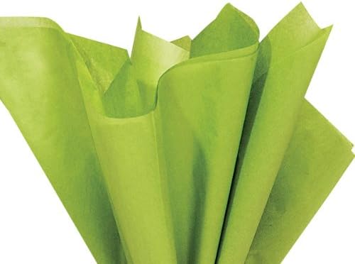 Oasis Green Tissue Paper 20" X 30" - 48 Sheets Pack