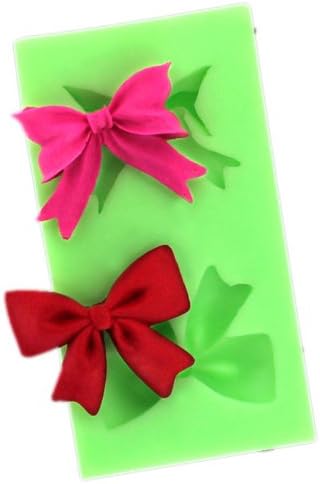 Longzang Small bowknot F0270 Fondant Mold Silicone Sugar mold Craft Molds DIY gumpaste flowers Cake Decorating