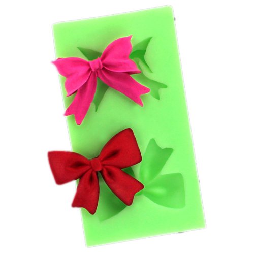 Longzang Small bowknot F0270 Fondant Mold Silicone Sugar mold Craft Molds DIY gumpaste flowers Cake Decorating