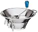 Paderno World Cuisine Sieve for 5-Quart Stainless Steel Food Mill with 3/32-Inch Perforations