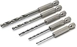 Titan 16505 Hex Shank Drill Bit Set - 5 Piece [並行輸入品]