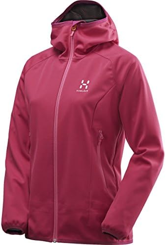 Hagl Mistral Hooded Softshell Jacket - Women's Volcanic Pink, L
