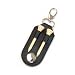 Pebble Grain Golf Key Chain-Black