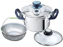 T-fal ワンタッチ開閉圧力なべ クリプソ グランド 4.5L 【温度感知タイマー付き】 P4100644
