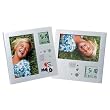 Two-Ways Picture Frame Recorder Alarm Clock and Thermometer