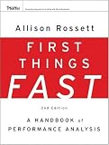First Things Fast: A Handbook for Performance Analysis (Essential Knowledge Resource)
