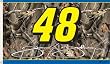 Jimmie Johnson 3'x5' Double Sided Realtree Camo Flag - NASCAR Sports Merchandise