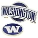 Washington Huskies Slider Hat Clip W/ Golf Ball Marker - NCAA College Athletics