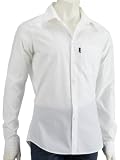 Bench Herren Hemd REDDISH LONG SLEEVE SHIRT, white, L, BMAA0656