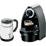 Nespresso C100-US-AERO Essenza Automatic Single-Serve Espresso Machine with Nespresso Aeroccino Milk Frother