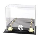 Mounted Memories Chicago Cubs Golden Classic Mini Helmet Case