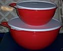 Tupperware Thatsa Mixing Bowl Set of Two 32 & 42 Cup