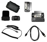 Cell Phone Accessories Bundle for Verizon LG ENV Touch VX-11000, VX11000 Ph ....