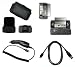Cell Phone Accessories Bundle for Verizon LG ENV Touch VX-11000, VX11000 Phone (Includes; Custom LCD Guard Screen Protector, USB Data Sync Cable, Premium Leather Side Carry Case with Belt Clip and Belt Loops, Rapid CLA Car Charger) by Accessory Export