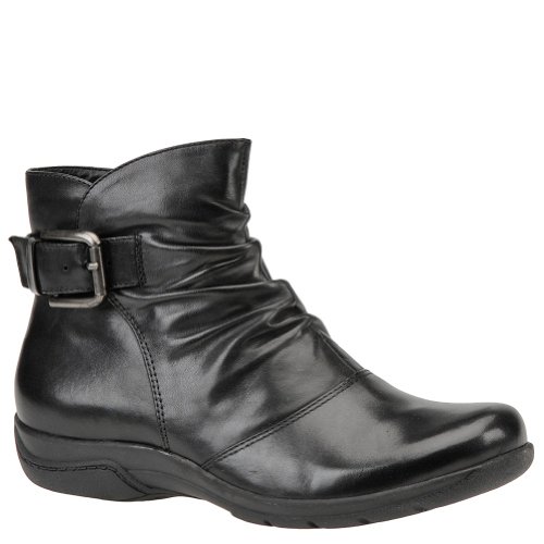 Clarks Women's Chris Sydney Boot,Black Leather,9 M US