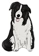 Rescue Me Now Border Collie Spoon Rest, 7-1/2-Inch