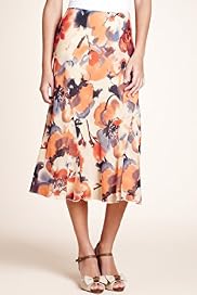 Classic Collection Floral Print Georgette Skirt