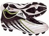 Predator Absolion PS TRX FG Jr-predator running white metallic/indigo/rave green